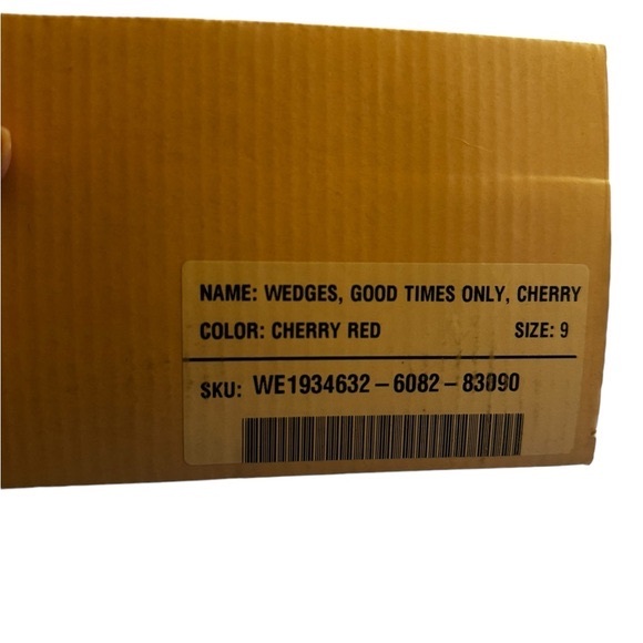 Good Times Only Strap Wedge Sz 9 - Picture 6 of 15